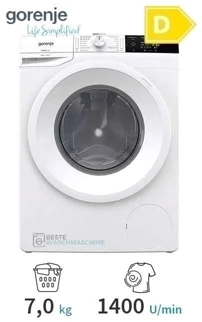 Gorenje WE 74S3 7 kg waschmaschine unter 300 euro 1