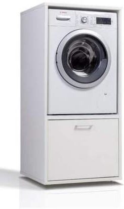 Der Waschturm • Waschmaschinenschrank mit Schublade