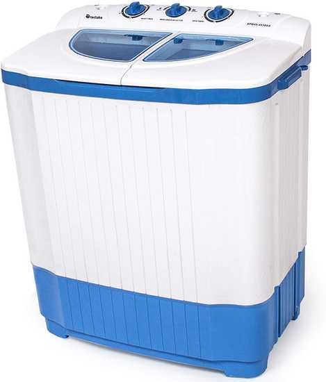 TecTake Portable Mini Washing Machine and Dryer 4.5 kg Spin 3.5 kg