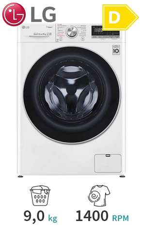 LG F4WV409S1 waschmaschine 9 kg